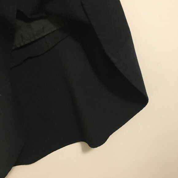 Classy Charcoal Grey Mermaid Hem Pencil Skirt - Picture 7 of 15